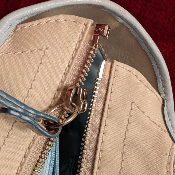 Coach Blue Soho Satchel Bag - Picture 4 of 13